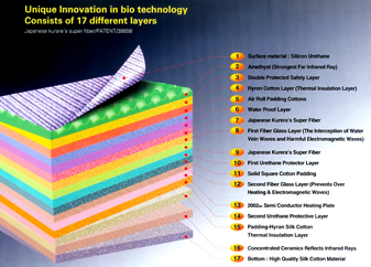 17 layers of the Biomat